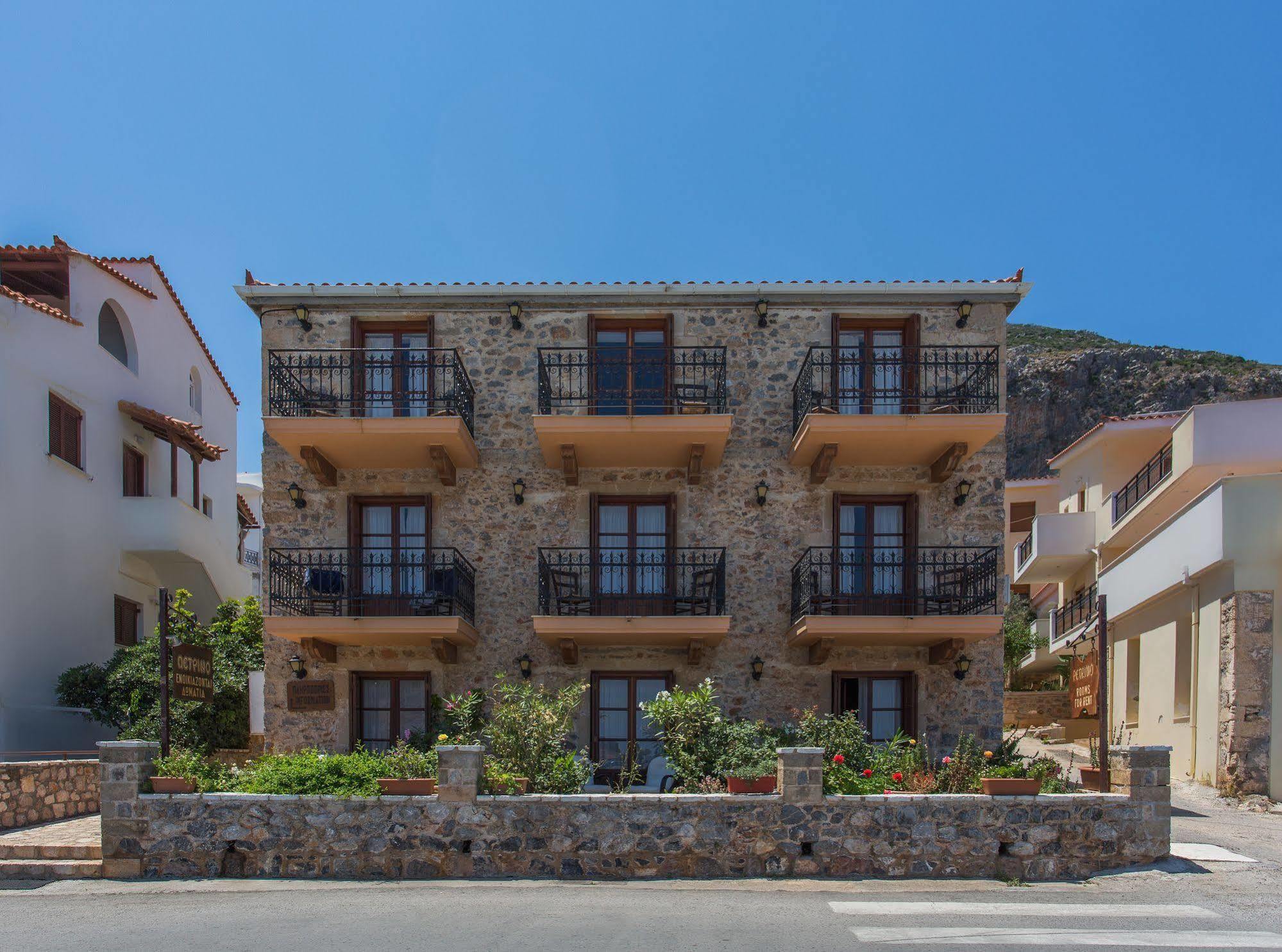 Petrino Guesthouse Monemvasía Exteriér fotografie
